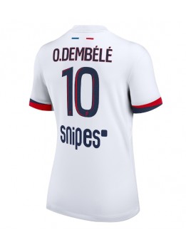 Zenske Futbalové oblečenie Paris Saint-Germain Ousmane Dembele #10 2025-26 Krátky Rukáv - Preč Zenske Futbalové oblečenie Paris Saint-Germain Ousmane Dembele #10 2025-26 Krátky Rukáv - Preč